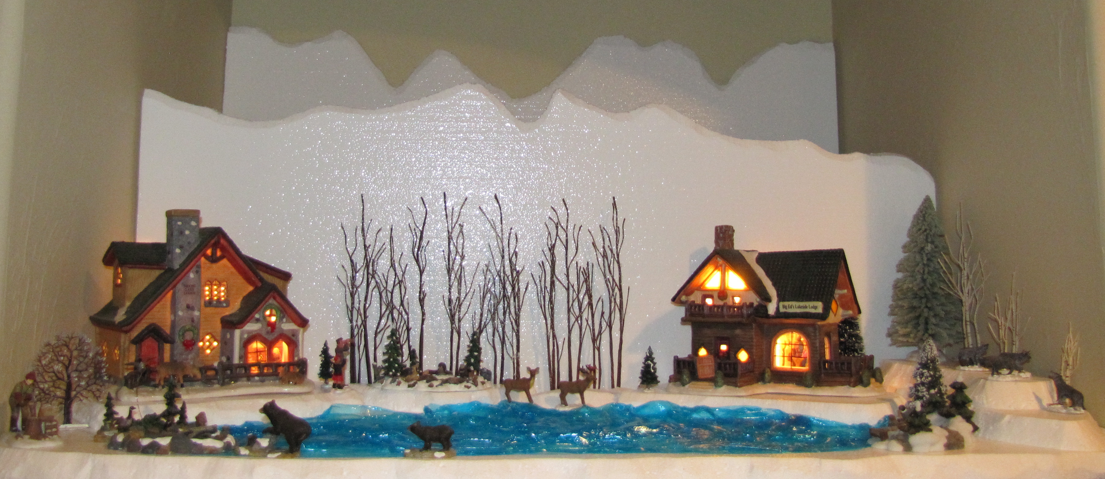 Displaying 19> Images For - Christmas Village Houses Display Ideas...